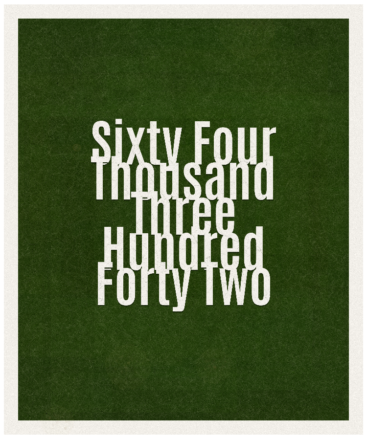Count #64342