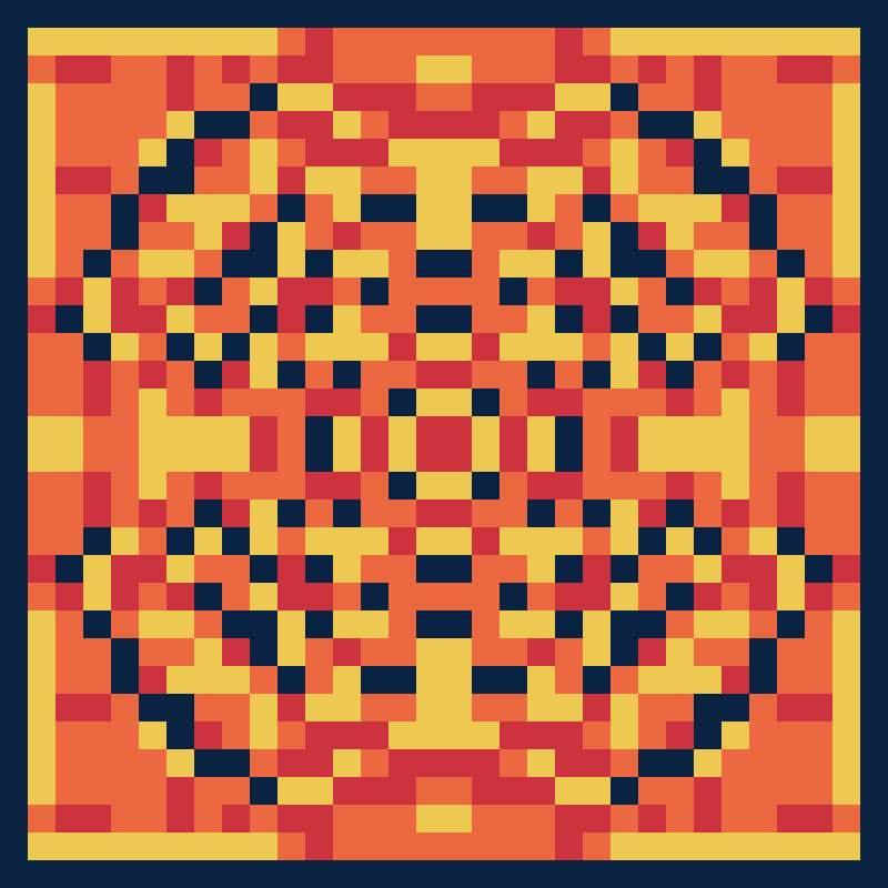 Pixel Mandala #49