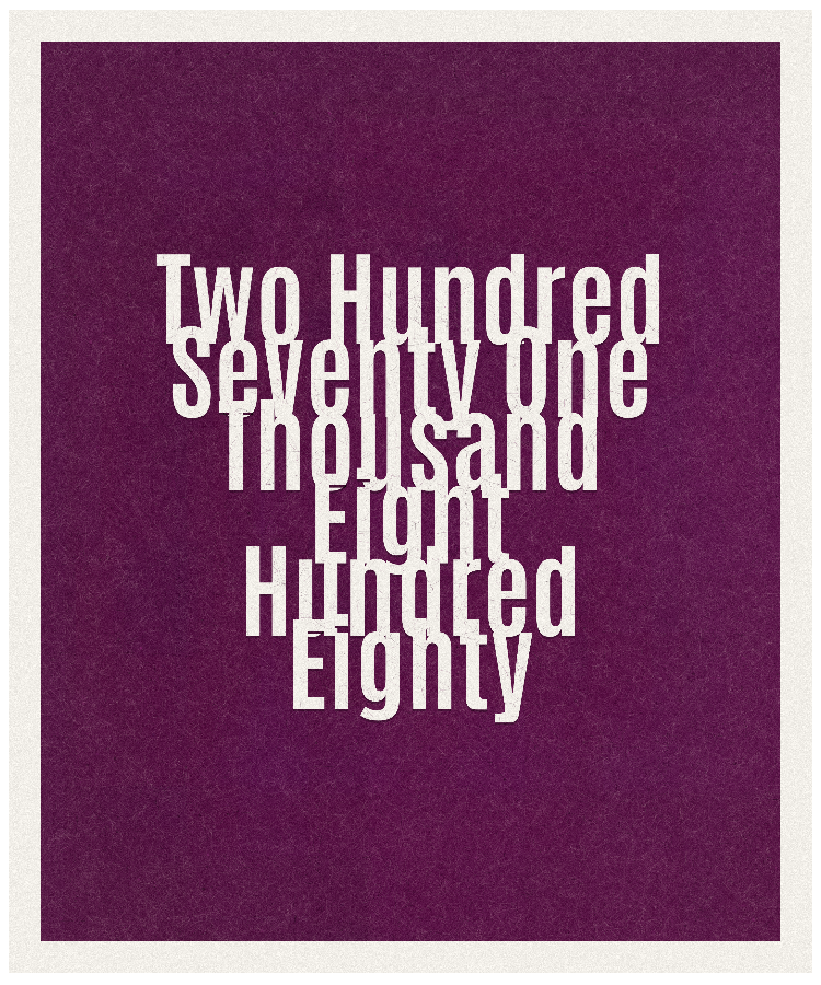 Count #271880