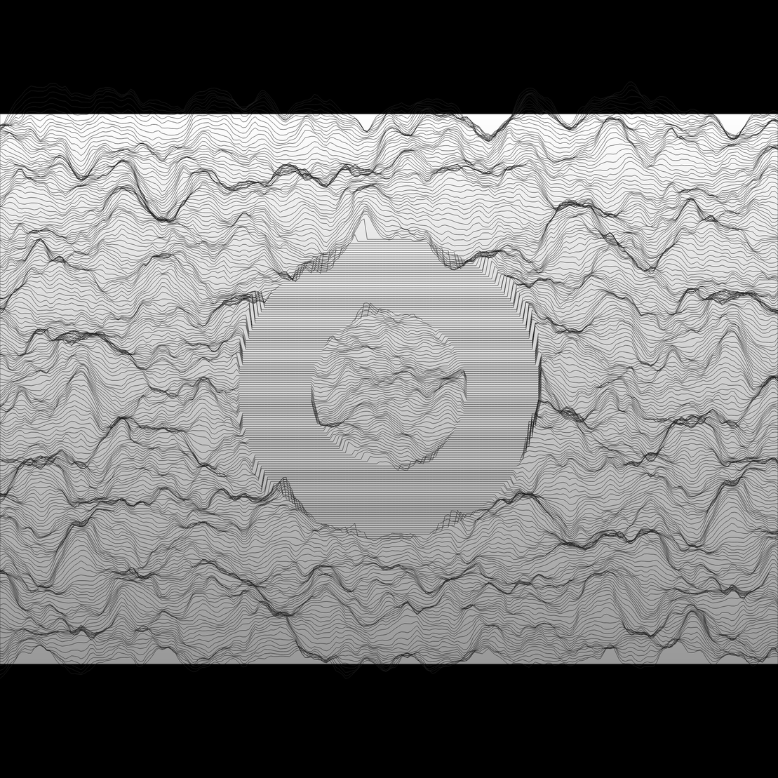 Waves Circle (For Plotter) #35