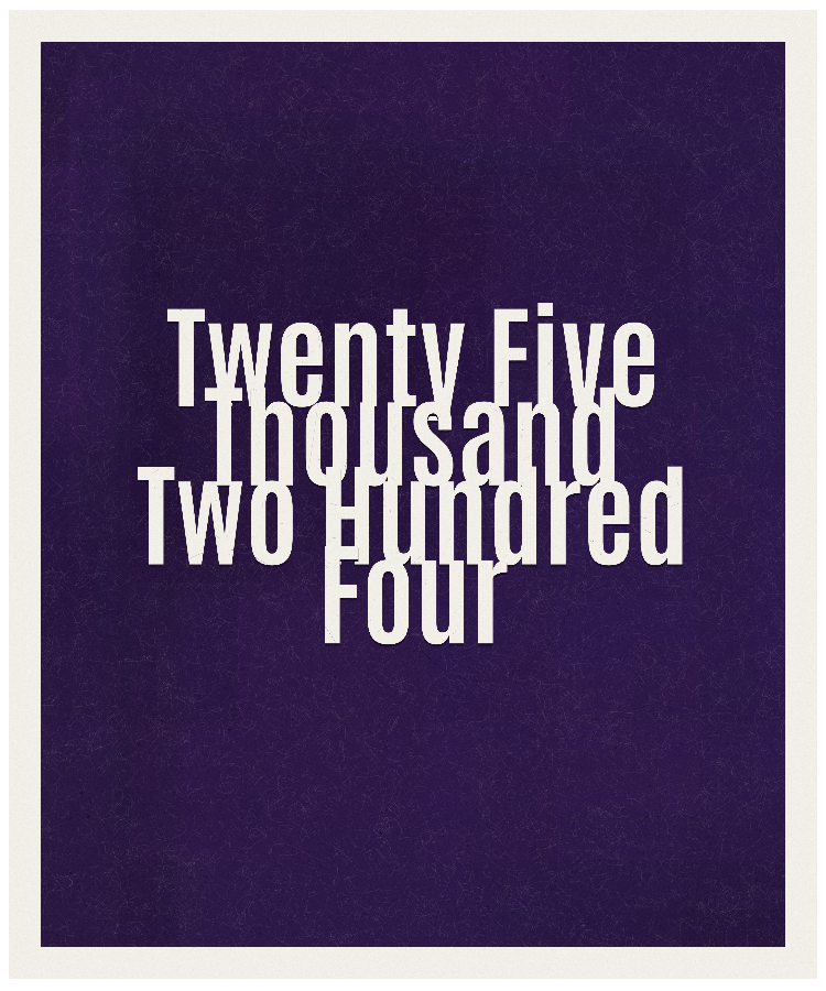 Count #25204