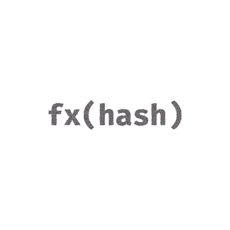 FXHASH Generative Logo #189