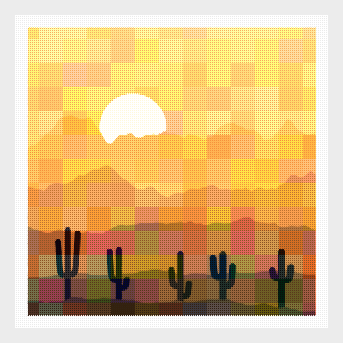 Saguaros #110