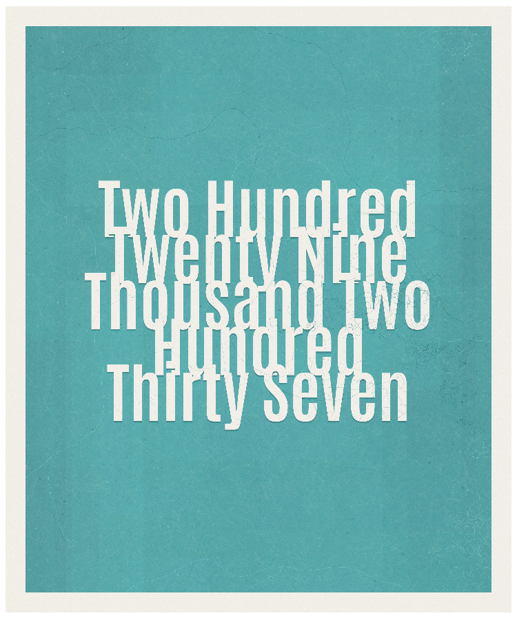 Count #229237