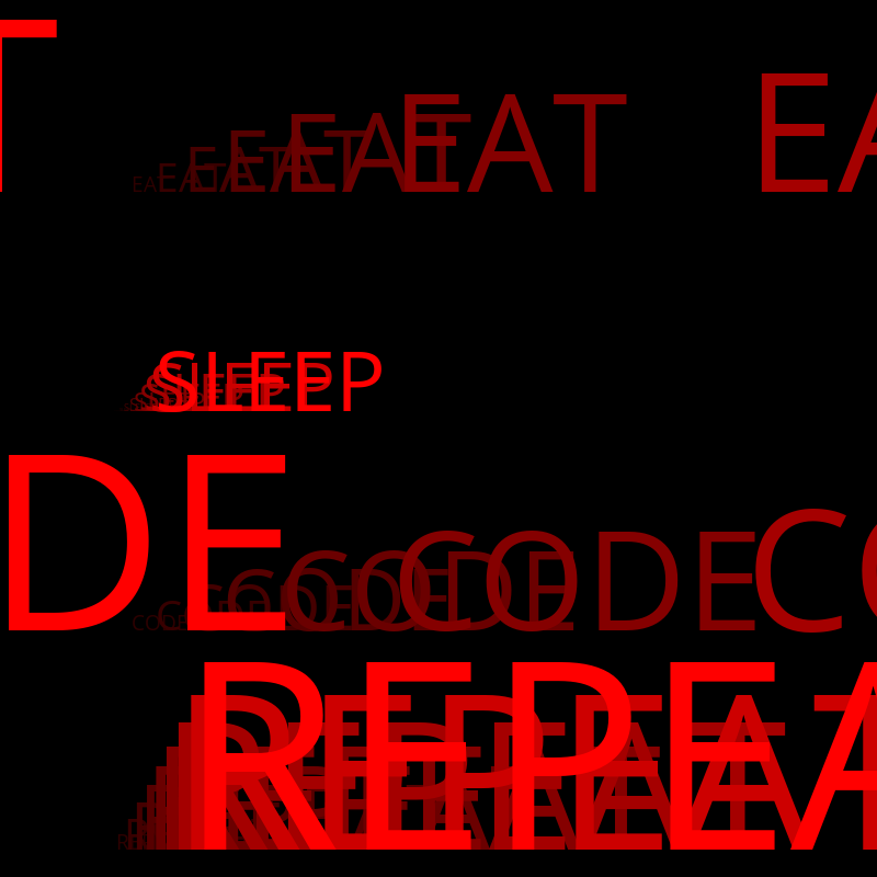 Eat Sleep Code Repeat #32