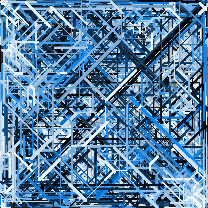 Bifurcations (straight and diagonal lines) #6