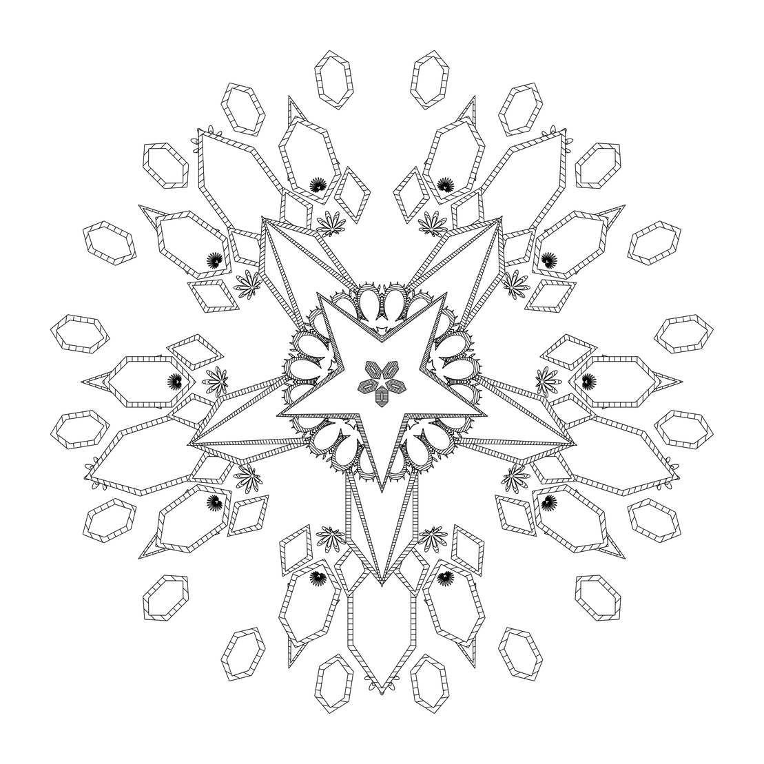 LL21 Mandala #698