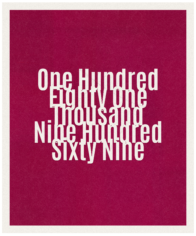 Count #181969
