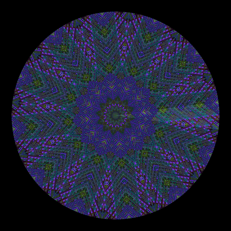 Binary kaleidoscope #104