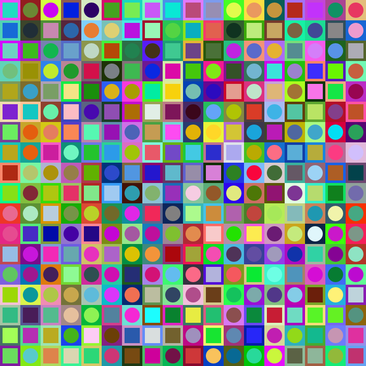 Square Dot Composition #203