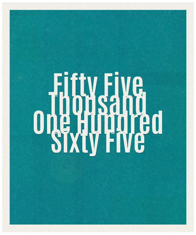 Count #55165