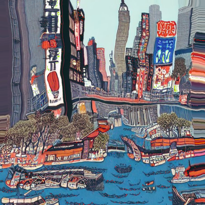 IMAGINARY NEW YORK IN UKIYO-E #21