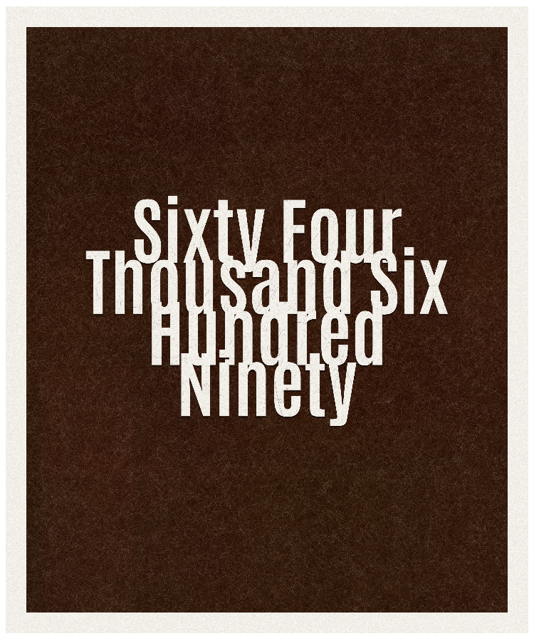 Count #64690
