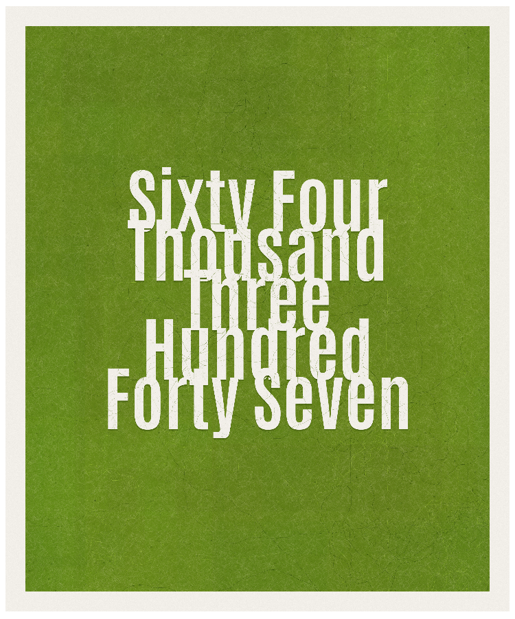 Count #64347