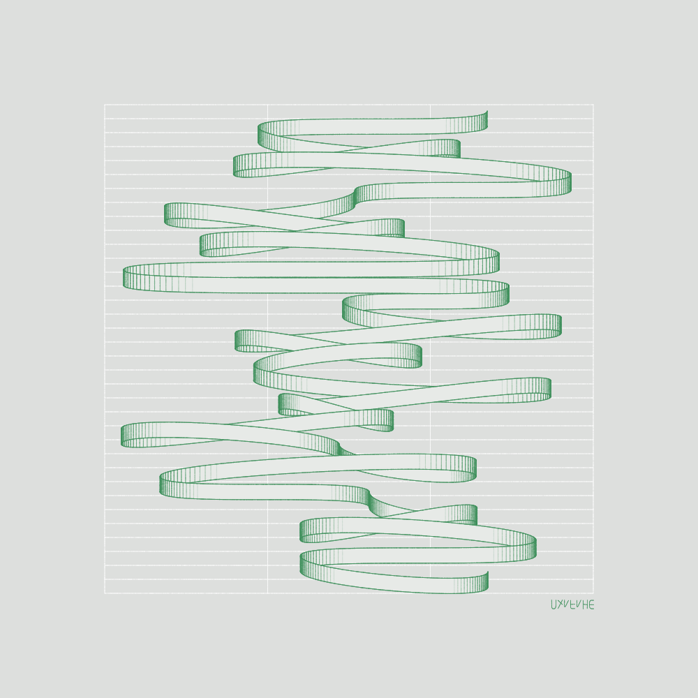 _ribbon study_ #74