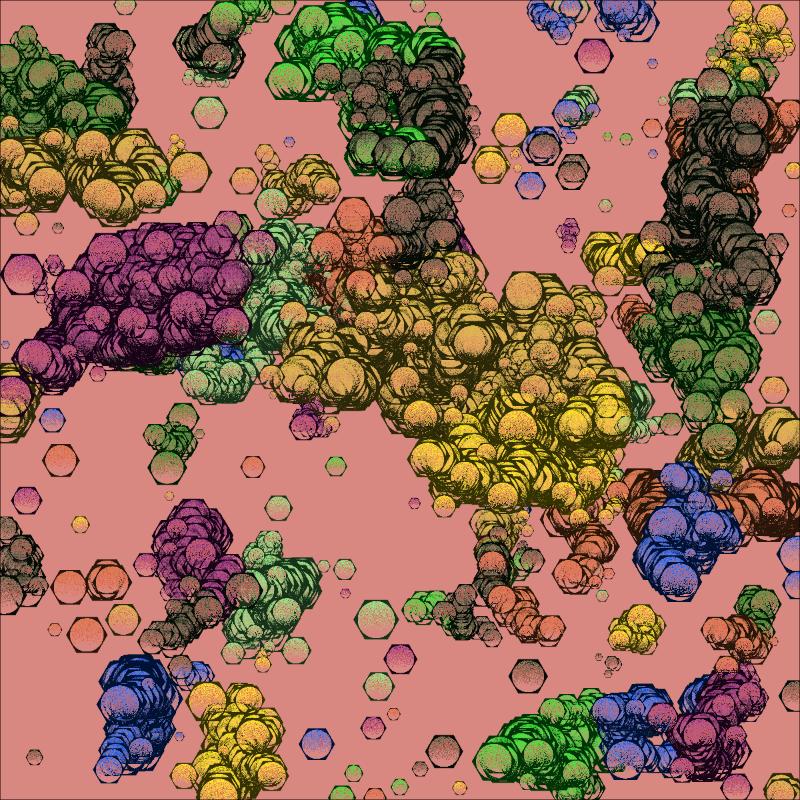 Organic Clusters #17