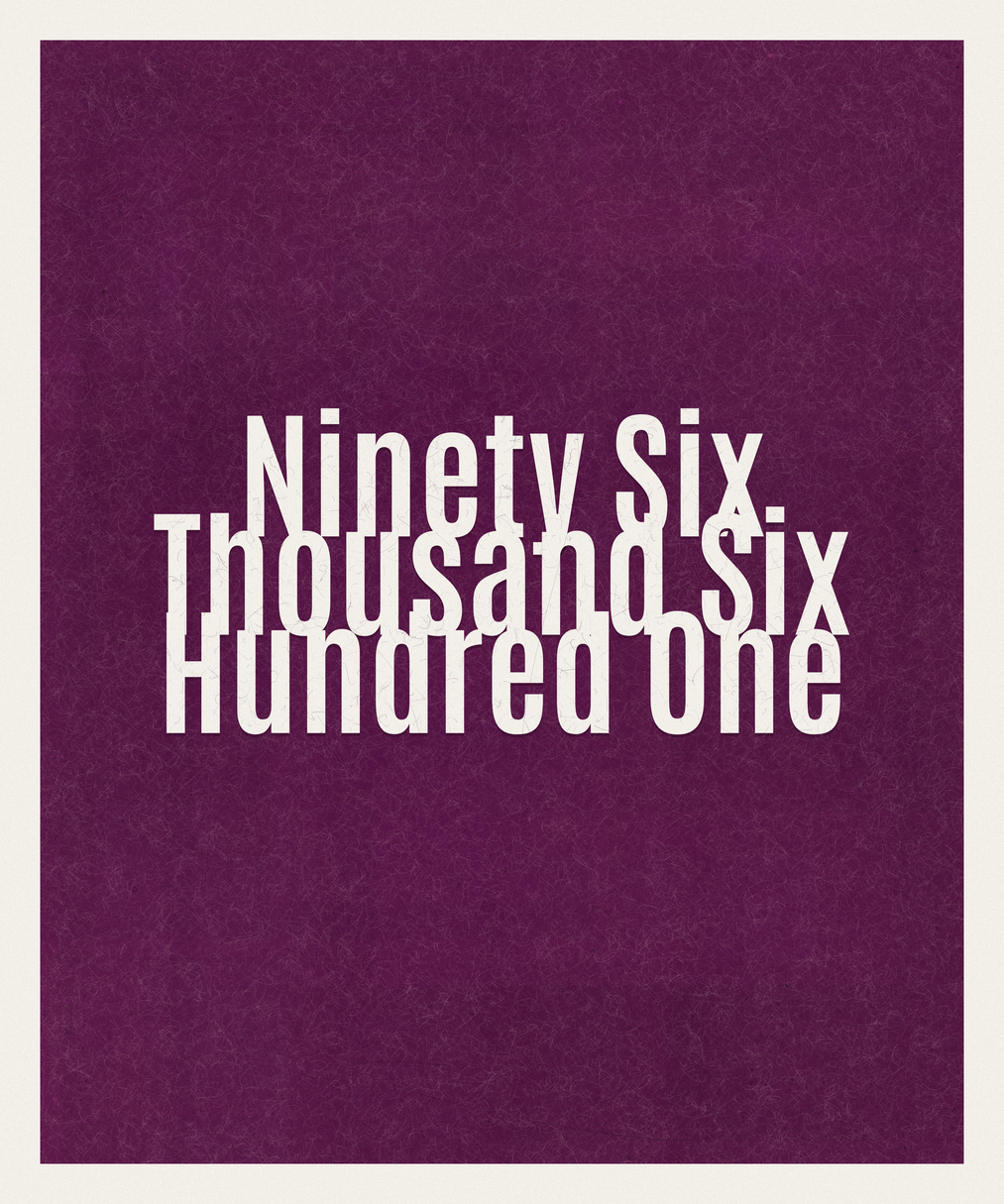 Count #96601