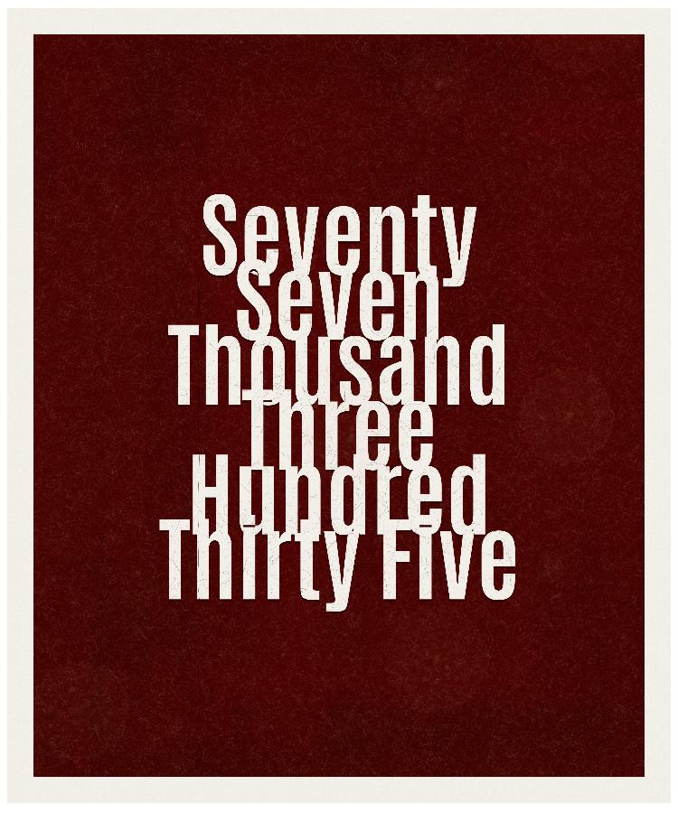 Count #77335