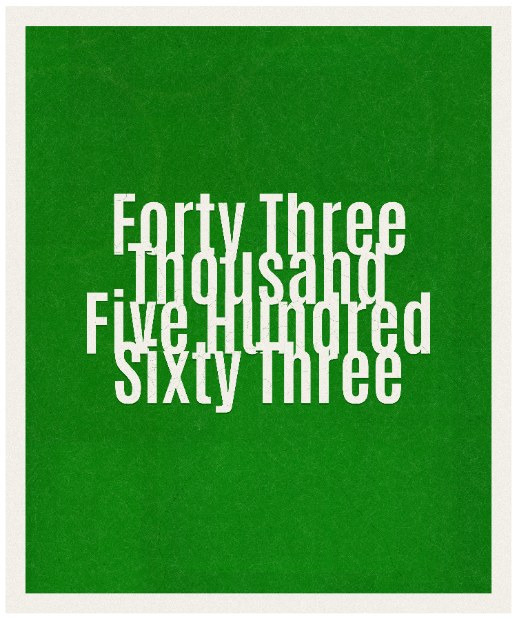 Count #43563