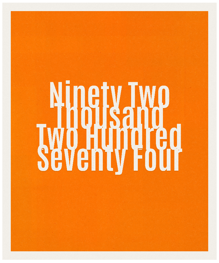 Count #92274
