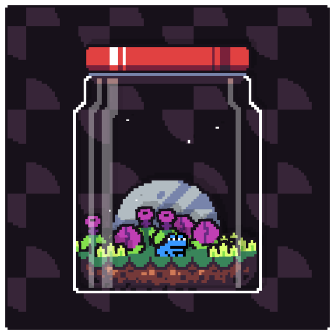 Toad Terrarium #105