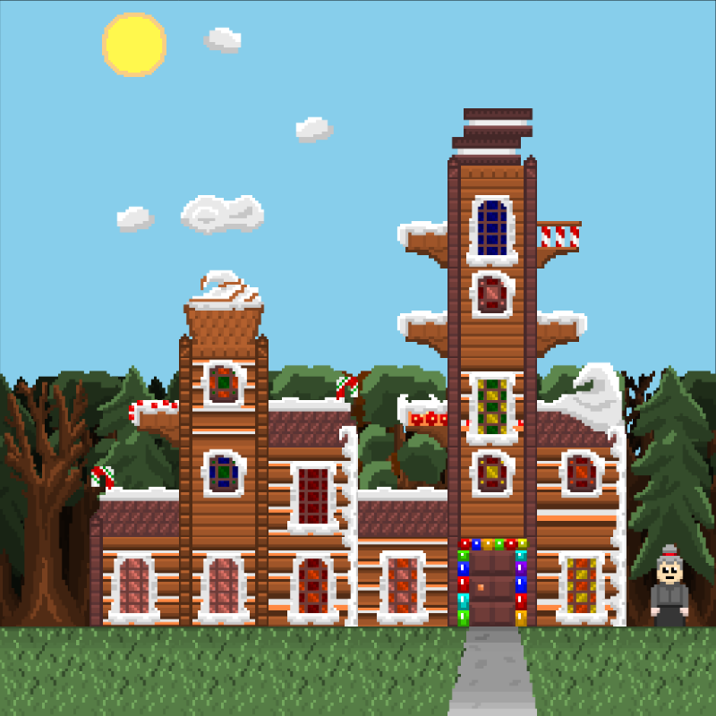 2D Mansion Candy House #65