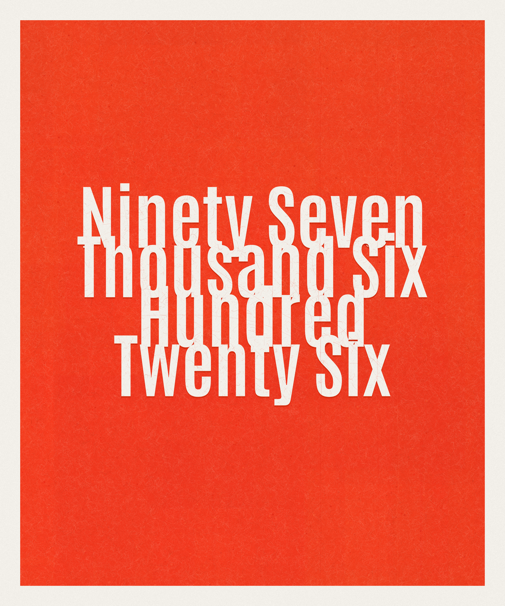 Count #97626