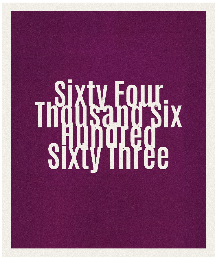 Count #64663