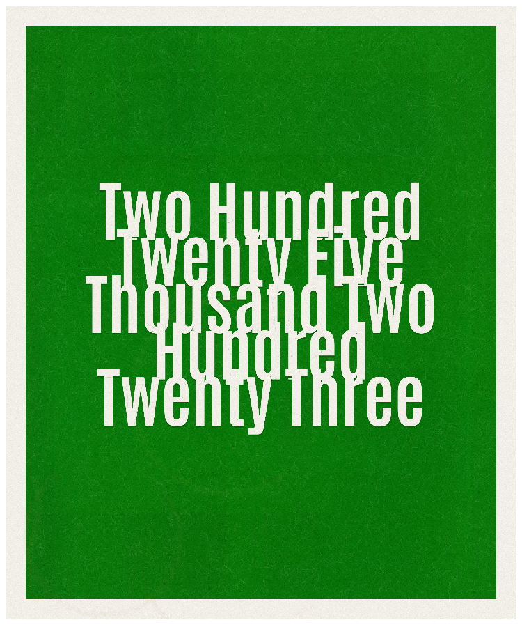Count #225223