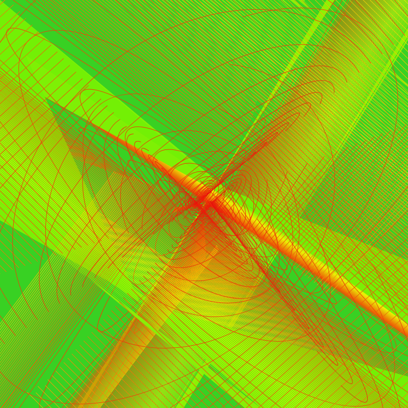 Fibonacci Rainbow Spirals 17