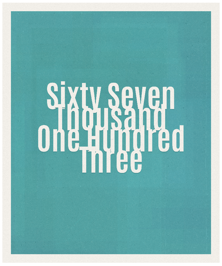 Count #67103