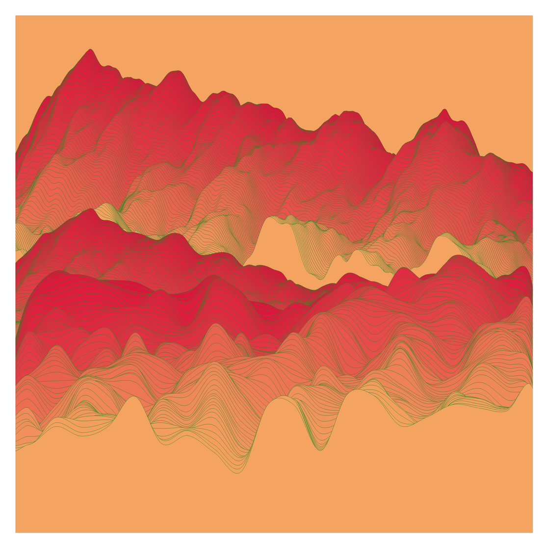 Random mountain generative 7.0 #8