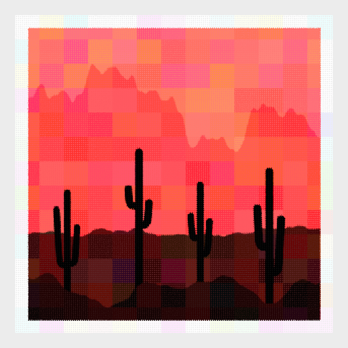 Saguaros #84