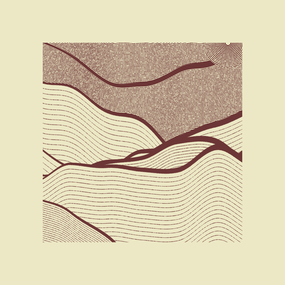 One color sketch #61