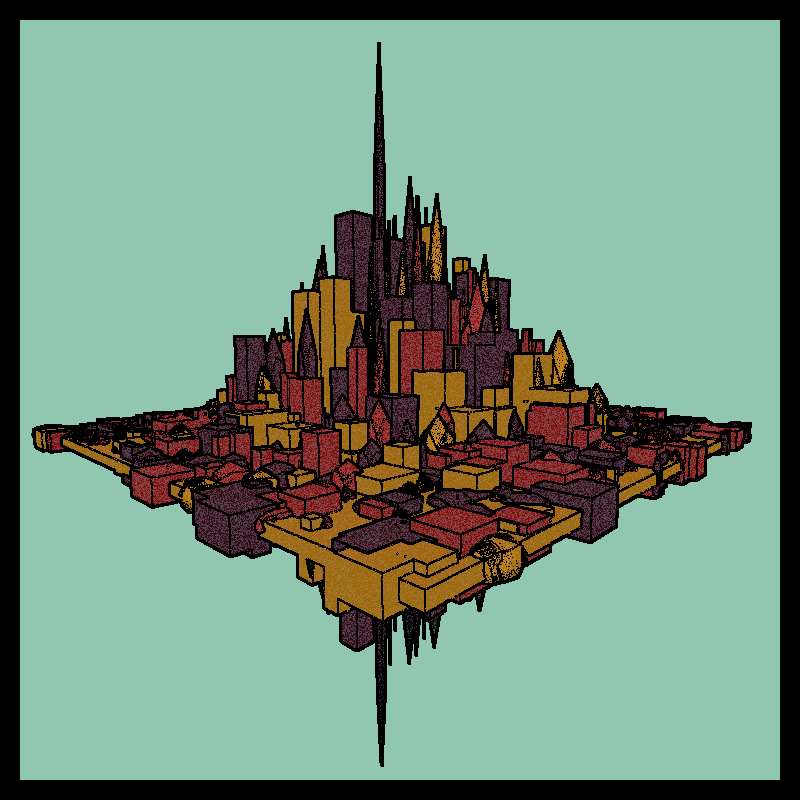 Crystal forest #28