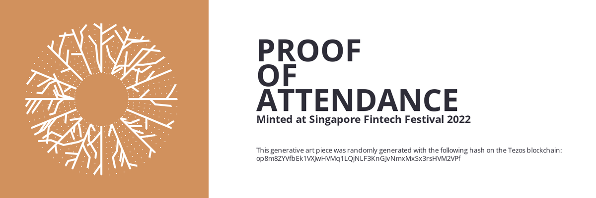 SFF2022 Proof of Attendance Token #450