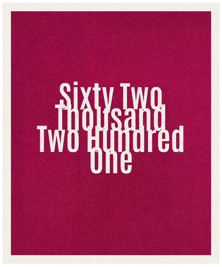 Count #62201