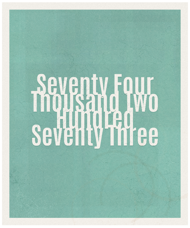 Count #74273