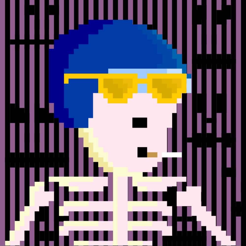 PIXEL SKULLETTI 1 #231