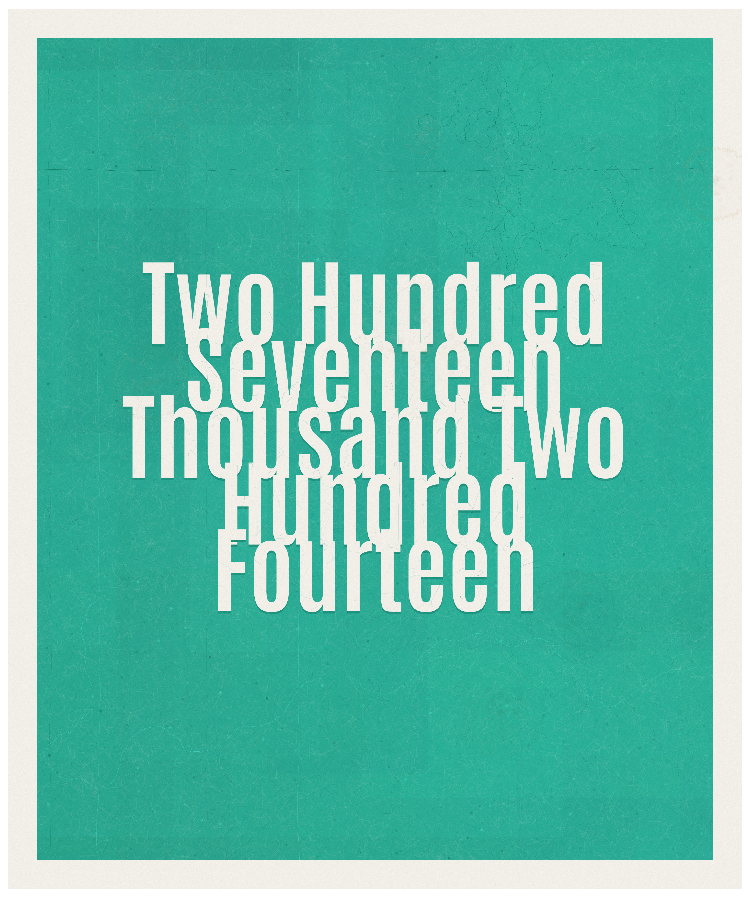 Count #217214