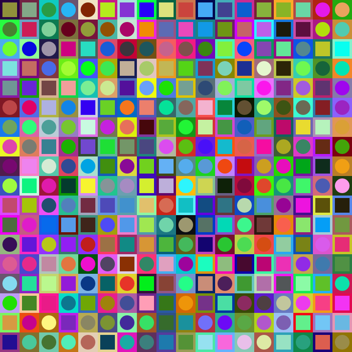 Square Dot Composition #252