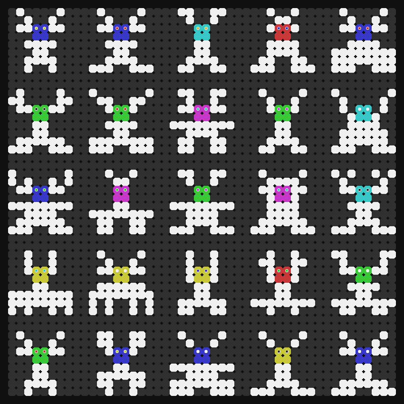 8x8 Pixel Creatures #121