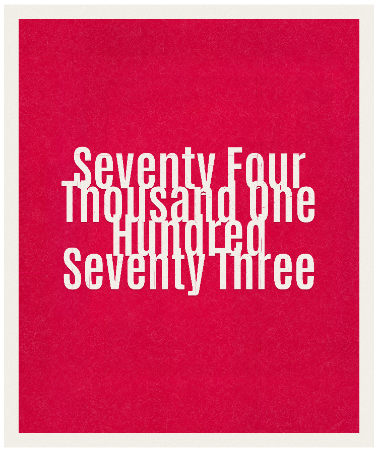 Count #74173