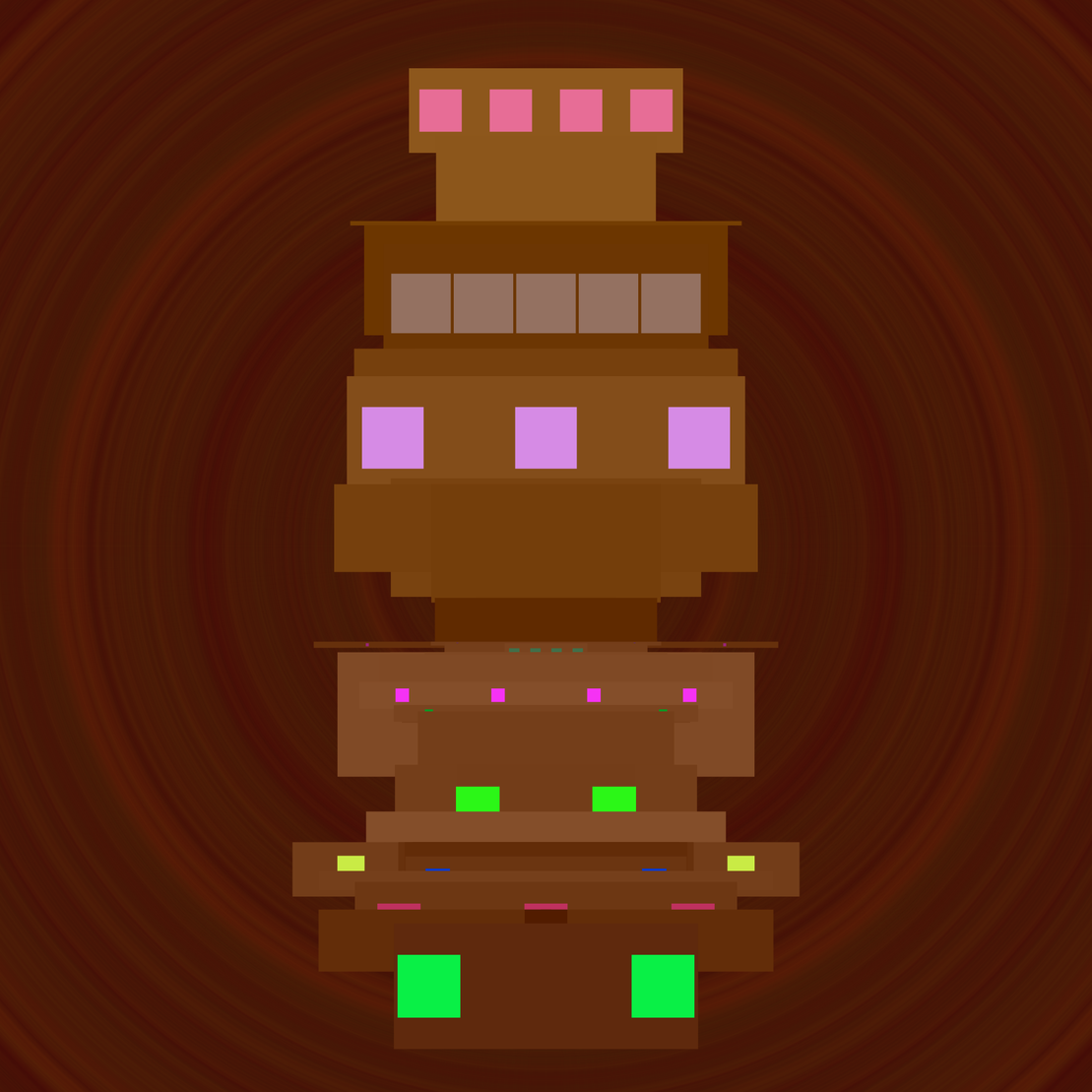 Artificial totem #12