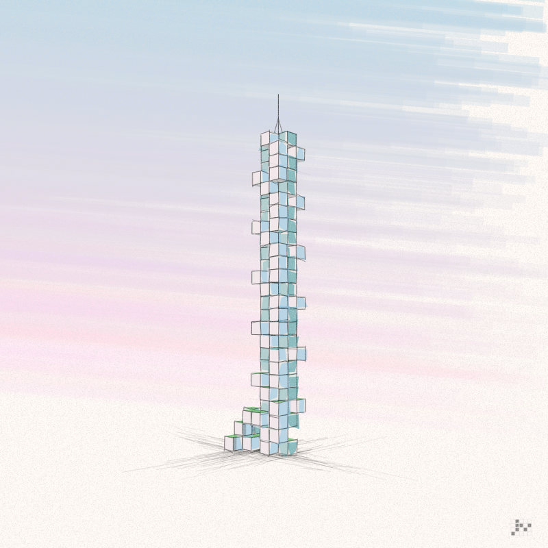 Cellular Skyscrapers #192