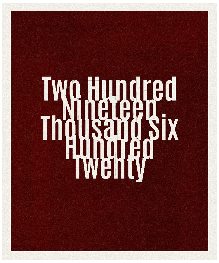Count #219620