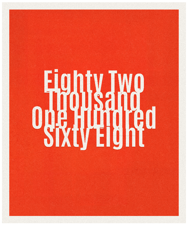 Count #82168