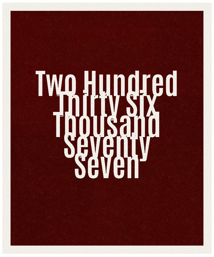 Count #236077