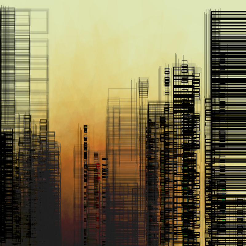 Contemporary building sketches #86