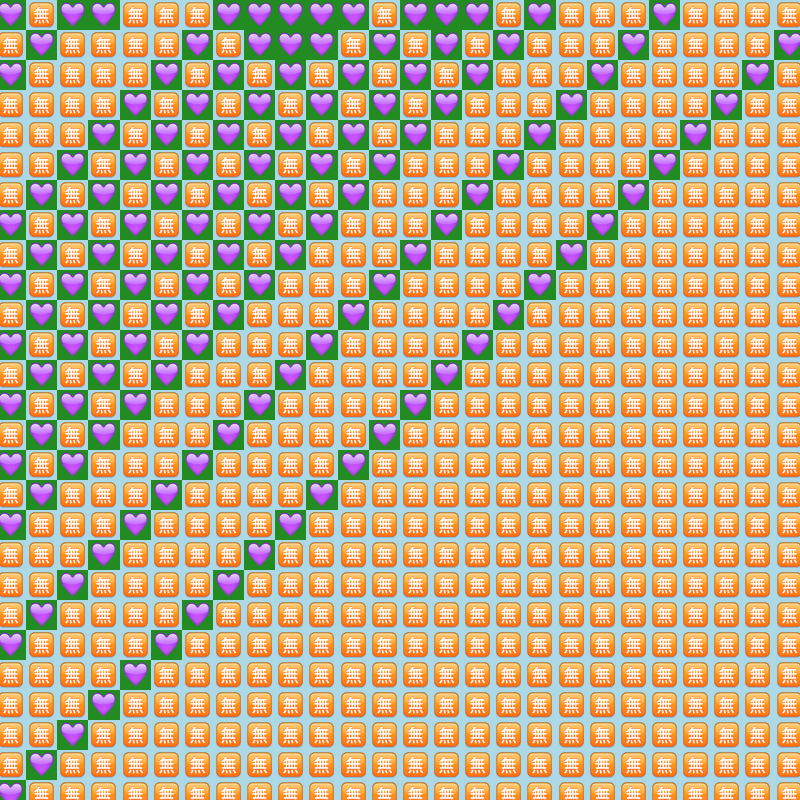 Elementary Cellular Emoji Automata #608